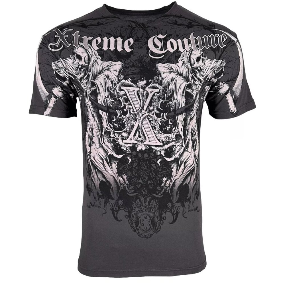 Xtreme Couture by Affliction Men's T-Shirt Rouge Biker Tattoo, S-5XL